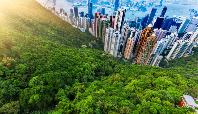 hong kong green finance property