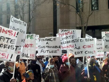 Standard Bank points to climate progress amid activists’ anger